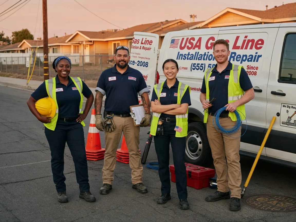 Gas Line Installation company in Lexington, IN